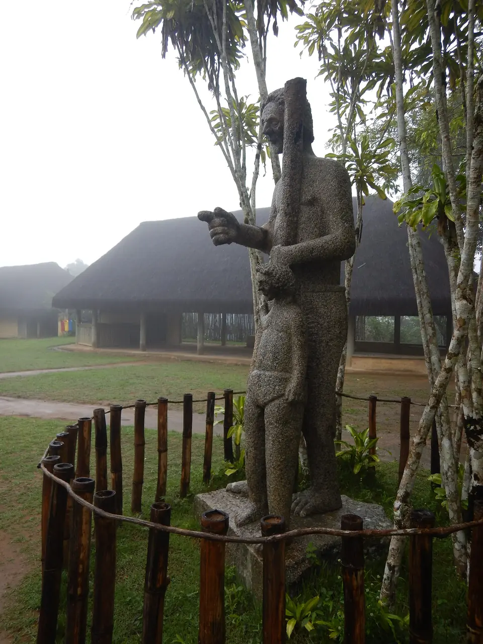 Estátua de Zumbi na Serra da Barriga