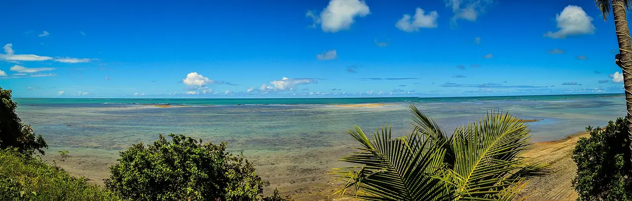 Vista panorâmica de Japaratinga
