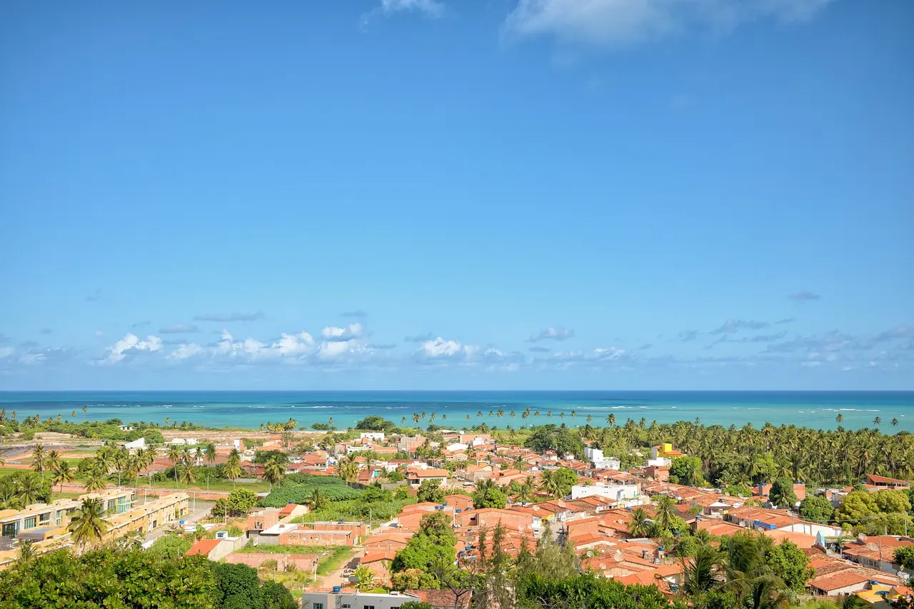 Vista do mirante de São Miguel dos Milagres