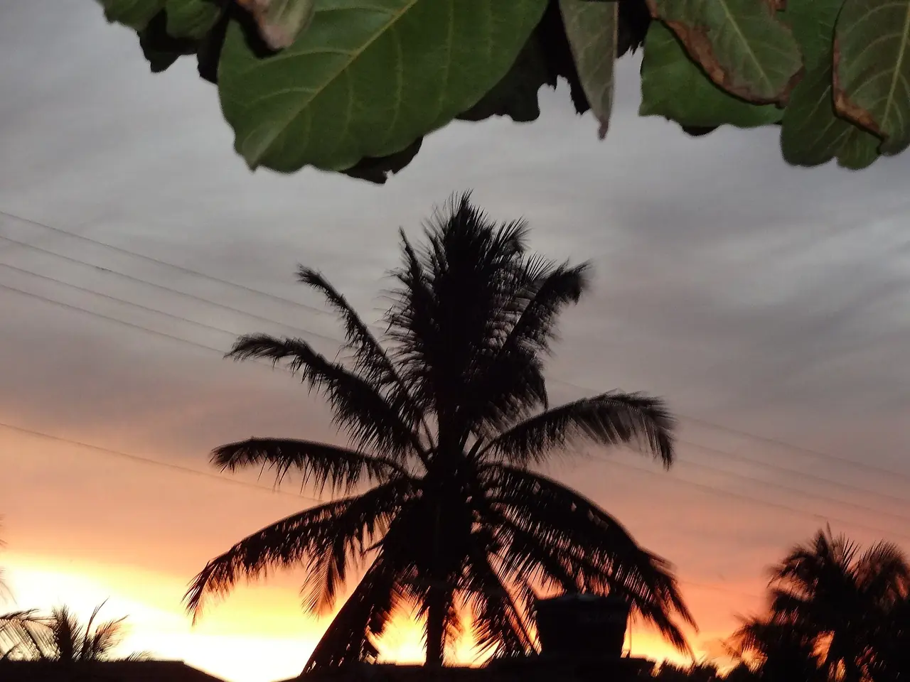 Entardecer na Praia da Sereia