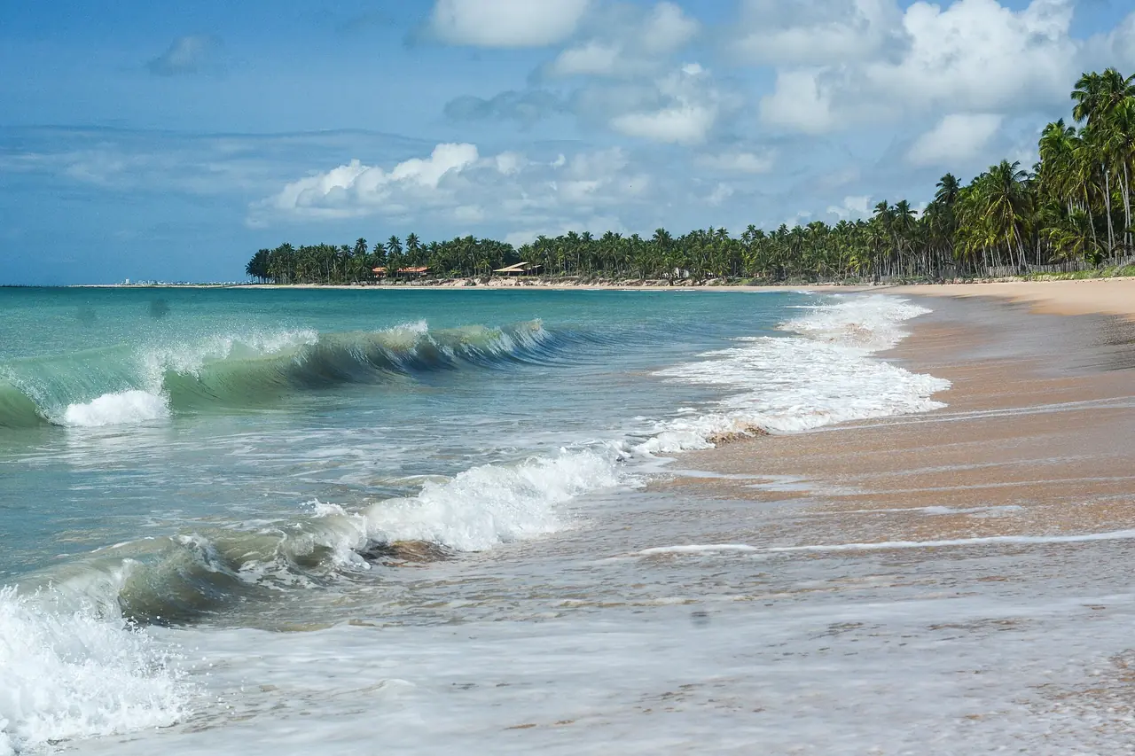 Faixa de areia da Praia de Ipioca