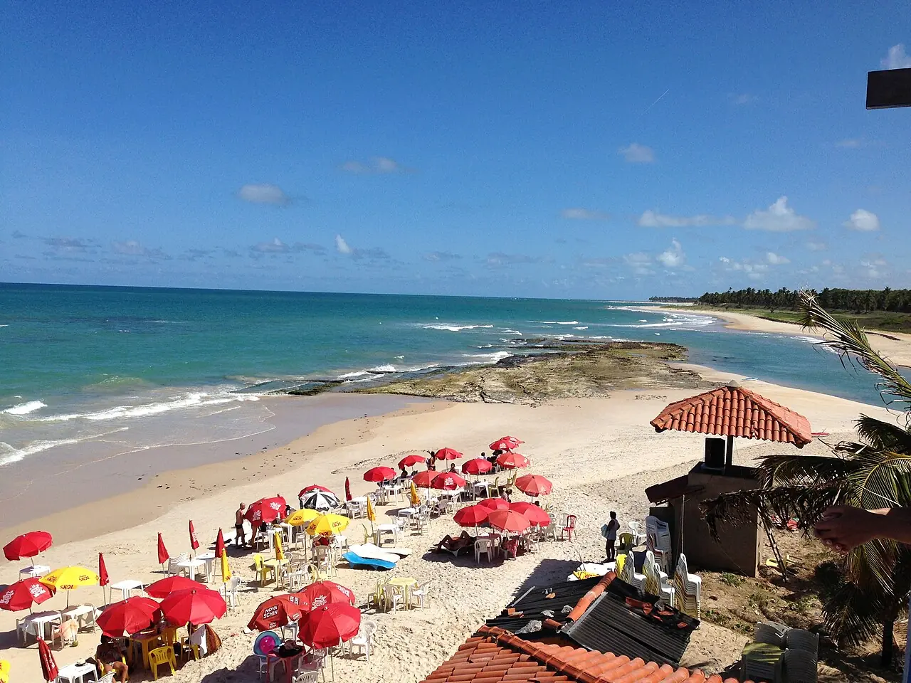 Dunas de Marapé em Alagoas